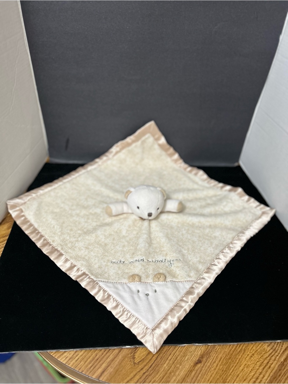 Carter’s Bear/Rattle lovey